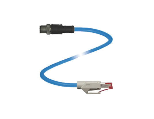 M12 4Pin 電纜連接器、轉(zhuǎn)接RJ45