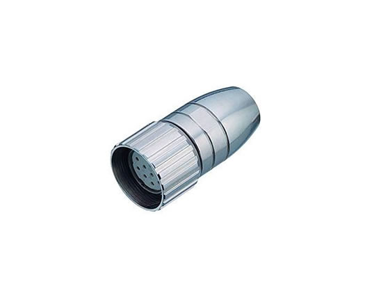 M23 12Pin 連接器、直頭、母頭